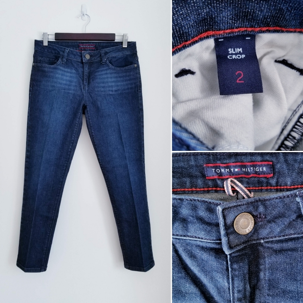 TOMMY HILFIGER Slim Crop Jeans, 2